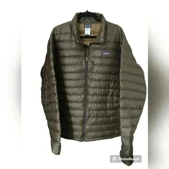 Patagonia Down Sweater Men’s brown size XXL - Picture 2 of 6